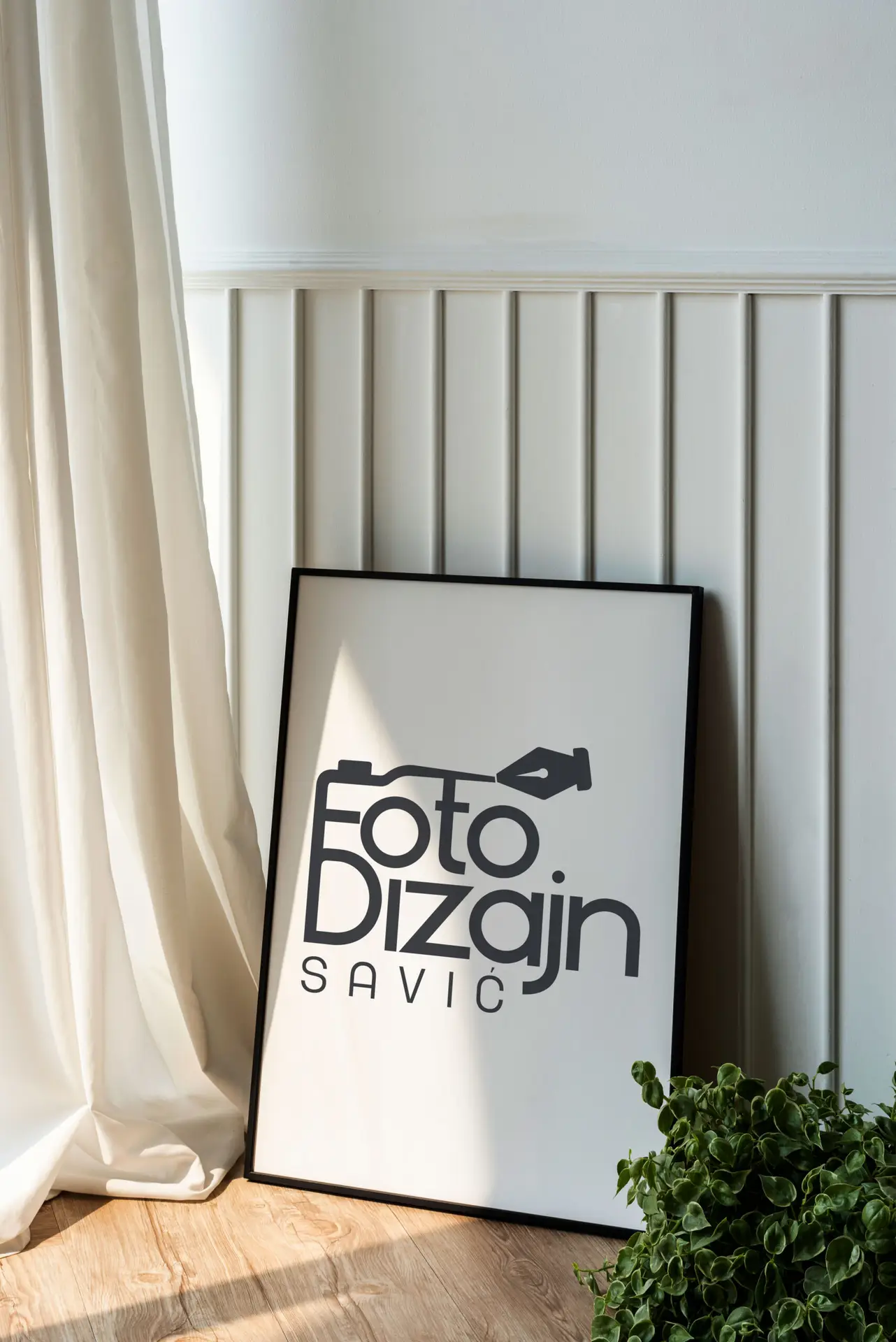 Mockup sa logotipom Foto Dizajn Savić